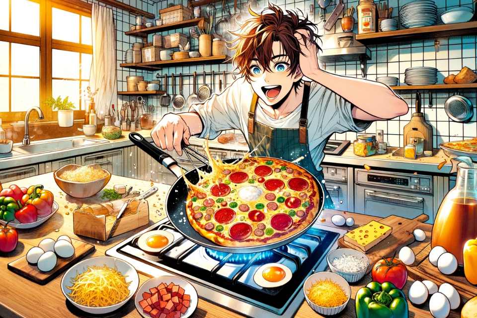 Manga-Keto-Pizza-Frittata